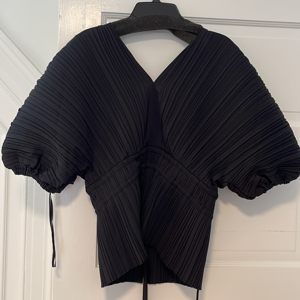 A.L.C. Stella Pleated Top - size 8